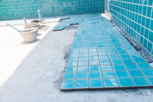 Pool Flooring Installation in Snohomish